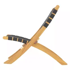 Sale Kirklands Home Honey Acacia Wood Low Slung 3-pc. Bistro Set