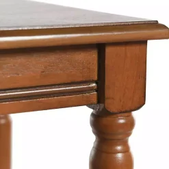 New Kirklands Home Honey Wood Sybil Accent Table Brown