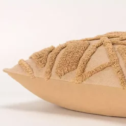 Online Kirklands Home Honey Geo Tufted Throw Pillow Yellow