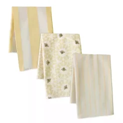Sale Kirklands Home Honeybee Sunshine 3-pc. Christmas Towel Set