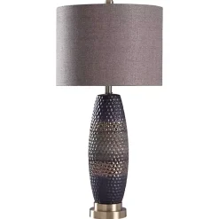 Clearance Kirklands Home Honeycomb Bronze and Gold Table Lamp