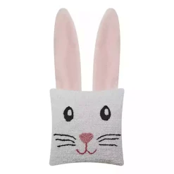 Discount Kirklands Home Hooked Bunny Ears Easter Throw Pillow