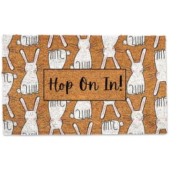 Clearance Kirklands Home Hop On In Bunny Doormat