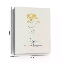 Best Kirklands Home Hope Affirmations Canvas Art Print, 18x24 in.