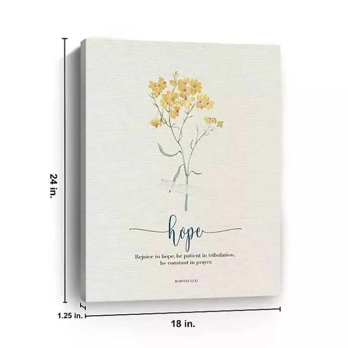 Best Kirklands Home Hope Affirmations Canvas Art Print, 18x24 in.