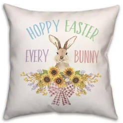 Clearance Kirklands Home Hoppy Easter Sunflower Indoor/Outdoor Pillow