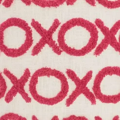 Clearance Kirklands Home Hot Pink Tufted XOXO Pillow