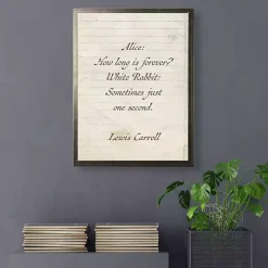 Kirklands Home How Long is Forever Wall Plaque White