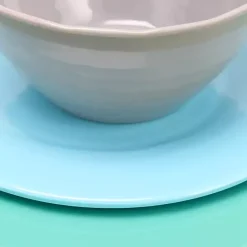 New Kirklands Home Hues of the Sea 12-pc. Dinnerware Set