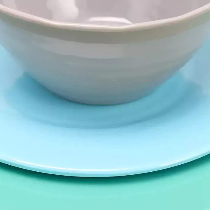 New Kirklands Home Hues of the Sea 12-pc. Dinnerware Set