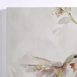 Sale Kirklands Home Hummingbirds in Leaves Canvas Art Prints, Set of 2 White