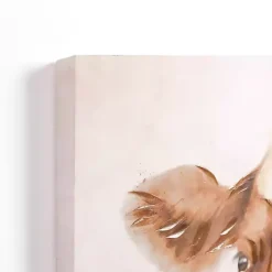 Outlet Kirklands Home Hydrangea Cow Canvas Art Print