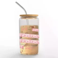 Best Kirklands Home I Love You Thiiiiis Much Glass Tumbler