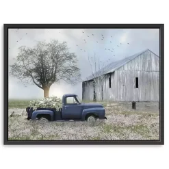 Discount Kirklands Home I Must Have Flowers Framed Giclee Canvas Art Print