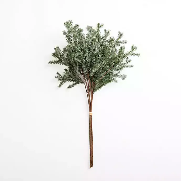 Best Kirklands Home Iced Pine Bouquet Green