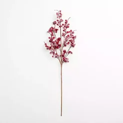 Sale Kirklands Home Iced Berries Stem Red