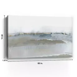 Best Kirklands Home Icy Snow II Canvas Art Print, 60x40 in.