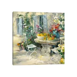 Discount Kirklands Home Idyllic Garden Canvas Art Print