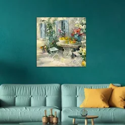 Discount Kirklands Home Idyllic Garden Canvas Art Print