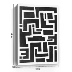 Clearance Kirklands Home Imperfect Shapes Canvas Art Print