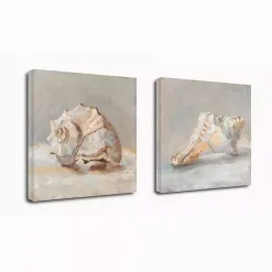 Sale Kirklands Home Impressionist Shell Canvas Art Prints, Set of 2 Tan