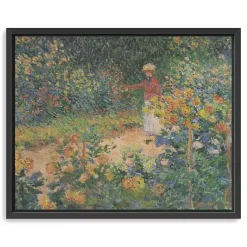 Discount Kirklands Home In the Garden Framed Canvas Art Print Green