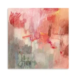 Clearance Kirklands Home Incendies Canvas Art Print Pink