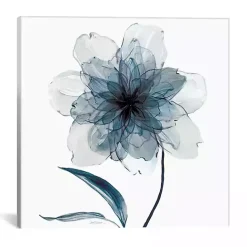Clearance Kirklands Home Indigo Bloom II Canvas Art Print