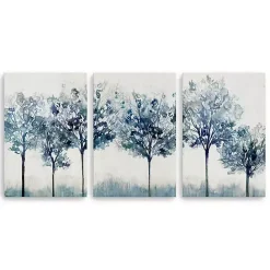 Discount Kirklands Home Indigo Forest Light Canvas Art Prints, 16x24