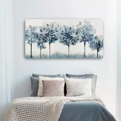Discount Kirklands Home Indigo Forest Light Giclee Canvas Art Print