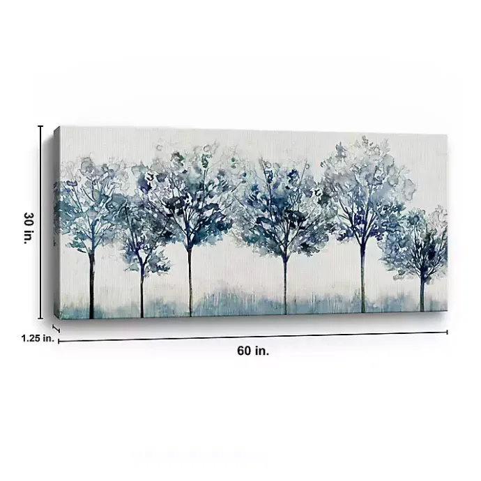 Discount Kirklands Home Indigo Forest Light Giclee Canvas Art Print