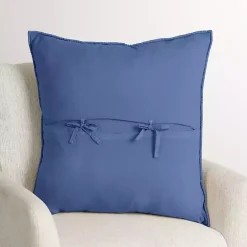 Hot Kirklands Home Indigo Quilted Santa Monica Pillow Blue