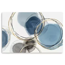Kirklands Home Infinity Indigo II Abstract Canvas Art Print Blue