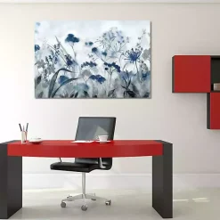 Sale Kirklands Home Inky Indigo Canvas Art Print Blue