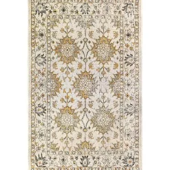 Clearance Kirklands Home Irene Yellow Daffodil Outdoor Area Rug, 4x7