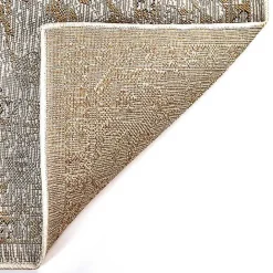 Best Kirklands Home Irene Yellow Daffodil Outdoor Area Rug, 6x9