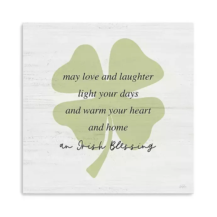 Best Kirklands Home Irish Blessing Canvas Art Print, 30x30 in.