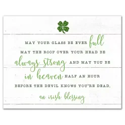Discount Kirklands Home Irish Blessing Canvas Art Print