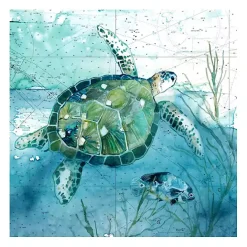 Sale Kirklands Home Island Swim I Giclee Canvas Art Print