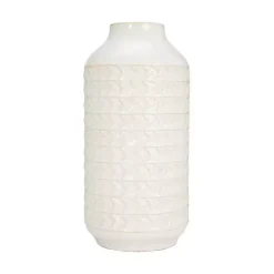 Hot Kirklands Home Ivory Aztec Vase, 13in White