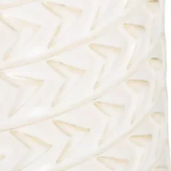 Hot Kirklands Home Ivory Aztec Vase, 13in White