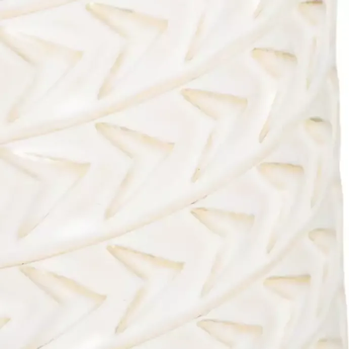 Hot Kirklands Home Ivory Aztec Vase, 13in White