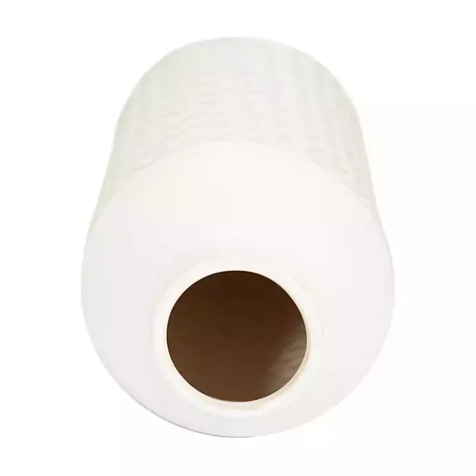 Hot Kirklands Home Ivory Aztec Vase, 13in White