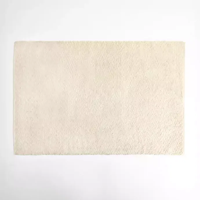 Hot Kirklands Home Boucle Handwoven Scatter Rug Ivory