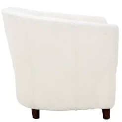 Online Kirklands Home Boucle Parker Club Chair Ivory