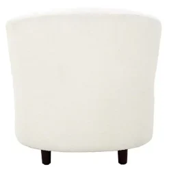 Online Kirklands Home Boucle Parker Club Chair Ivory