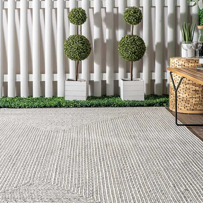 Best Kirklands Home Ivory Braided Lefebvre Area Rug, 10x14 White