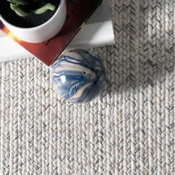 Best Kirklands Home Ivory Braided Lefebvre Area Rug, 10x14 White