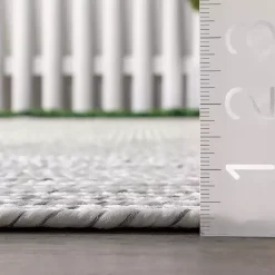 Best Kirklands Home Ivory Braided Lefebvre Area Rug, 10x14 White