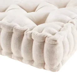 Sale Kirklands Home Chenille Floor Cushion Ivory